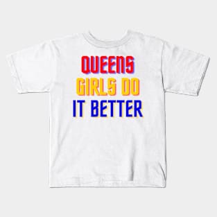 Queens Girls Kids T-Shirt